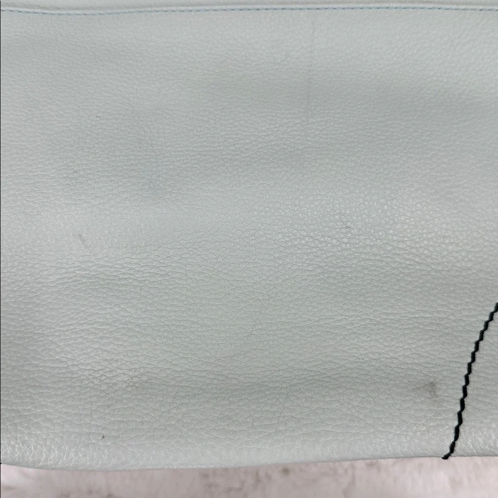 orYANY Stylish Two-Tone Mint and Gray Hobo Shoulder Bag with Crossbody Strap